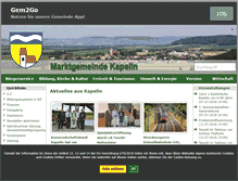 Tablet Screenshot of kapelln.at